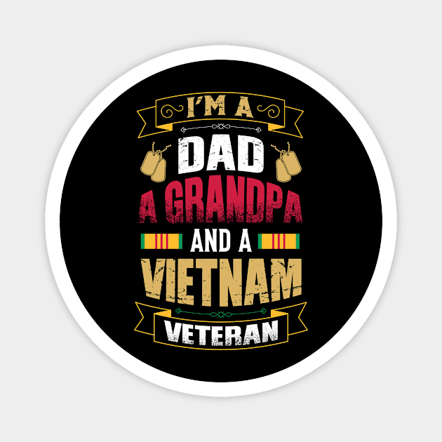 I am a veteran grandpa Magnet by tee-sailor